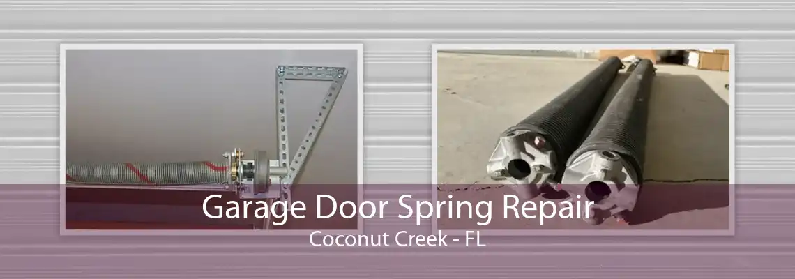 Garage Door Spring Repair Coconut Creek - FL