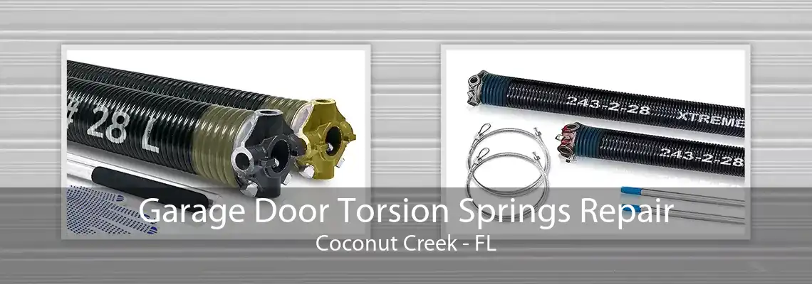 Garage Door Torsion Springs Repair Coconut Creek - FL