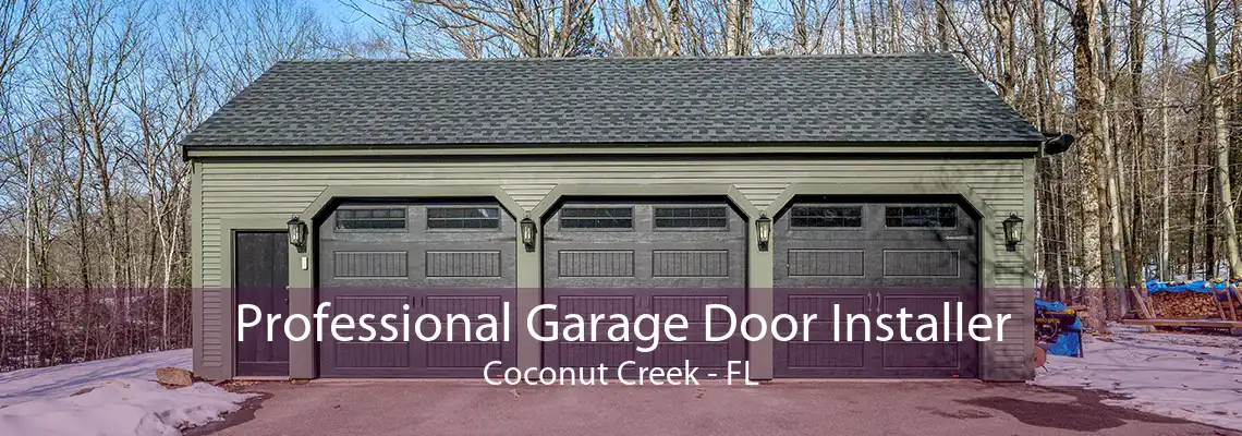 Professional Garage Door Installer Coconut Creek - FL